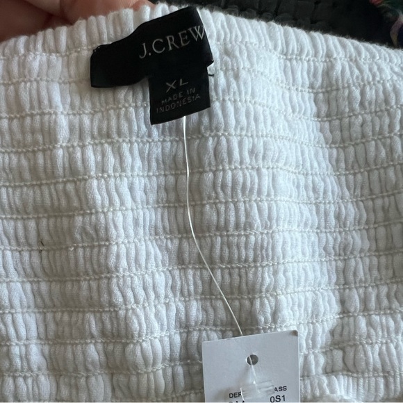 J CREW Gause white Dress brand new in a XL - Picture 5 of 5